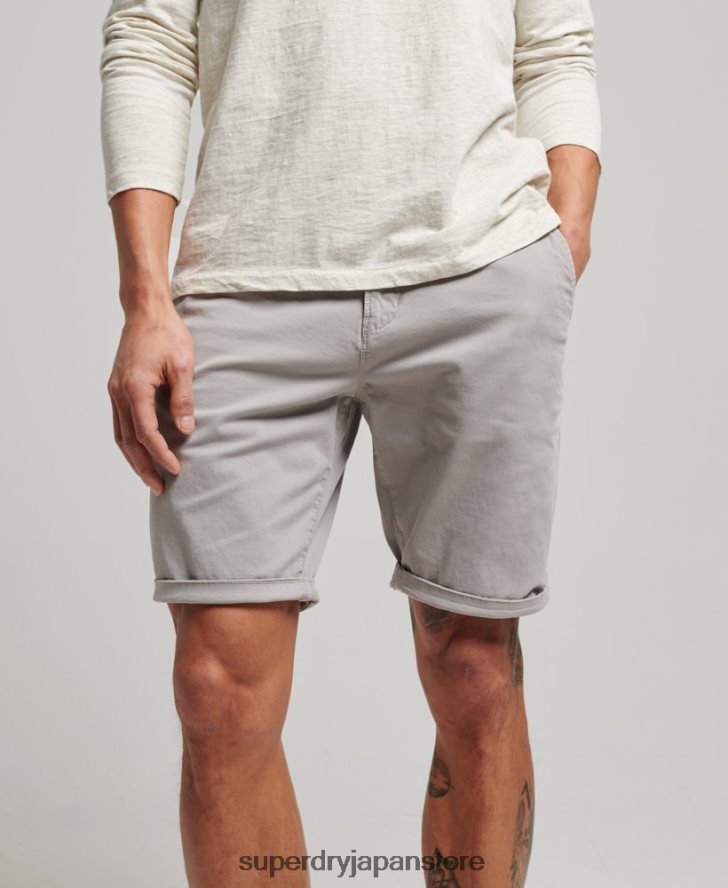 コアチノショーツ 男性 Superdry 衣類 ライトグレー 2J62PZ253