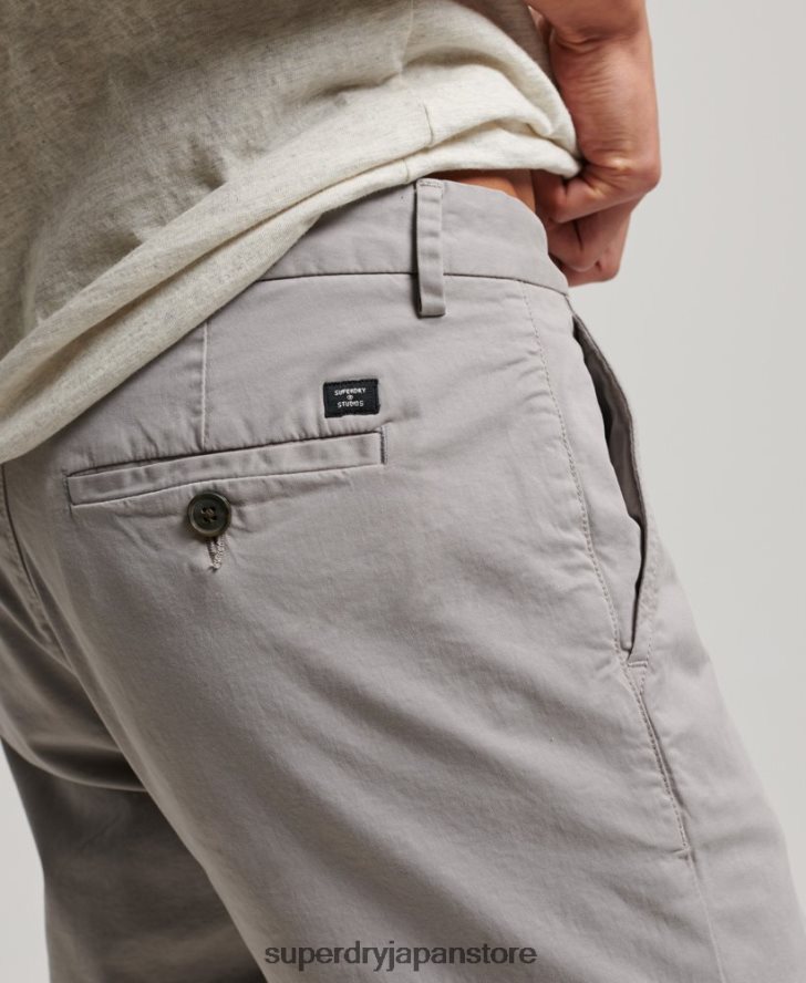 コアチノショーツ 男性 Superdry 衣類 ライトグレー 2J62PZ253