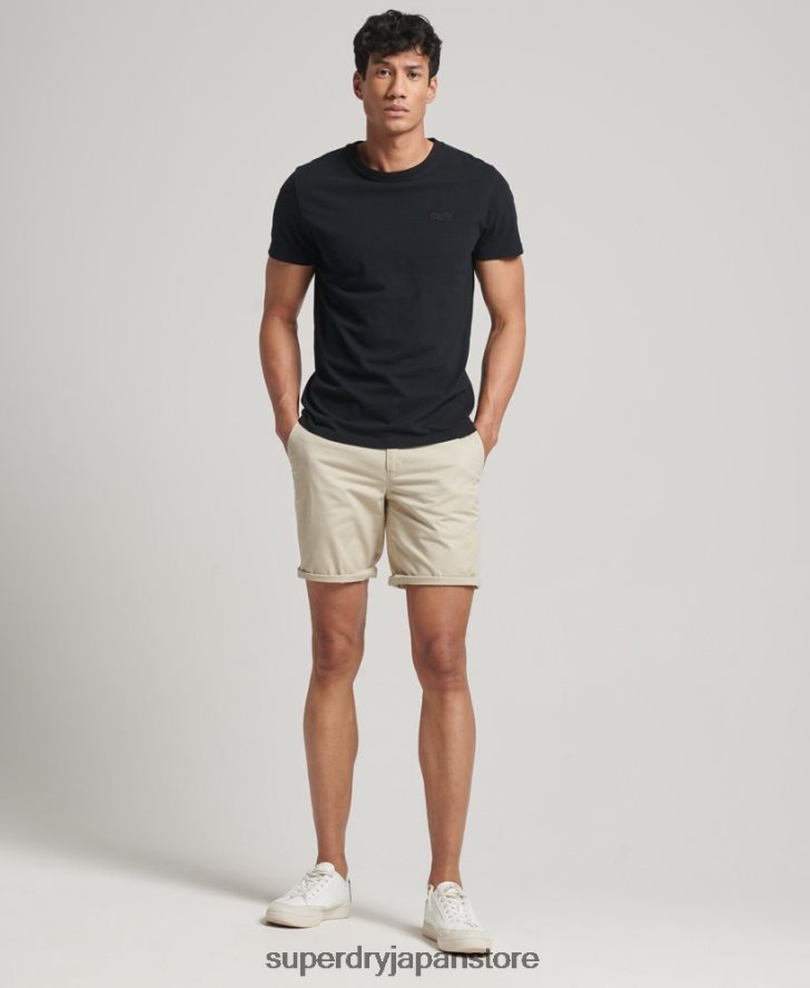 スリムストレッチチノショーツ 男性 Superdry 衣類 ベージュ 2J62PZ254