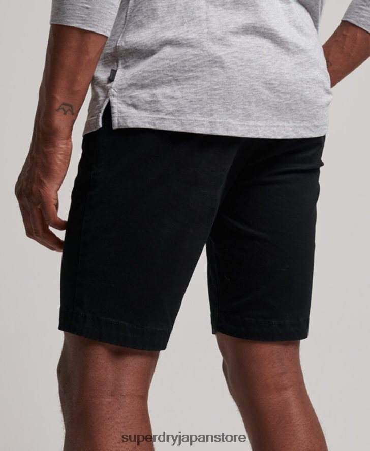 コアチノショーツ 男性 Superdry 衣類 黒 2J62PZ255