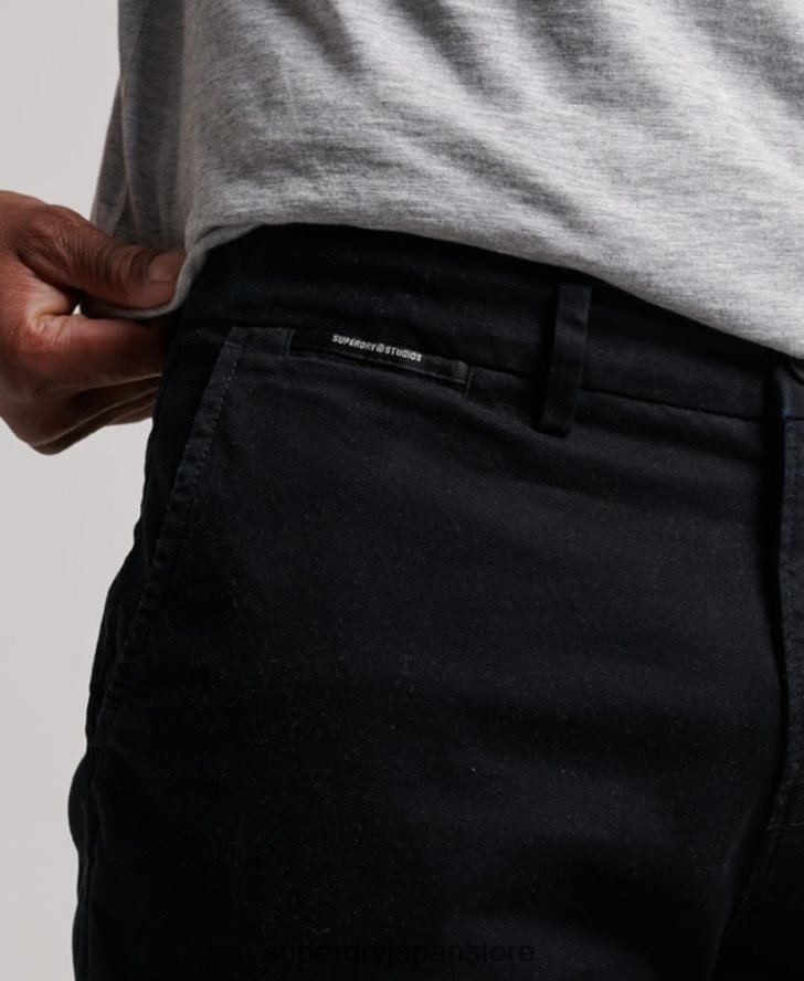 コアチノショーツ 男性 Superdry 衣類 黒 2J62PZ255