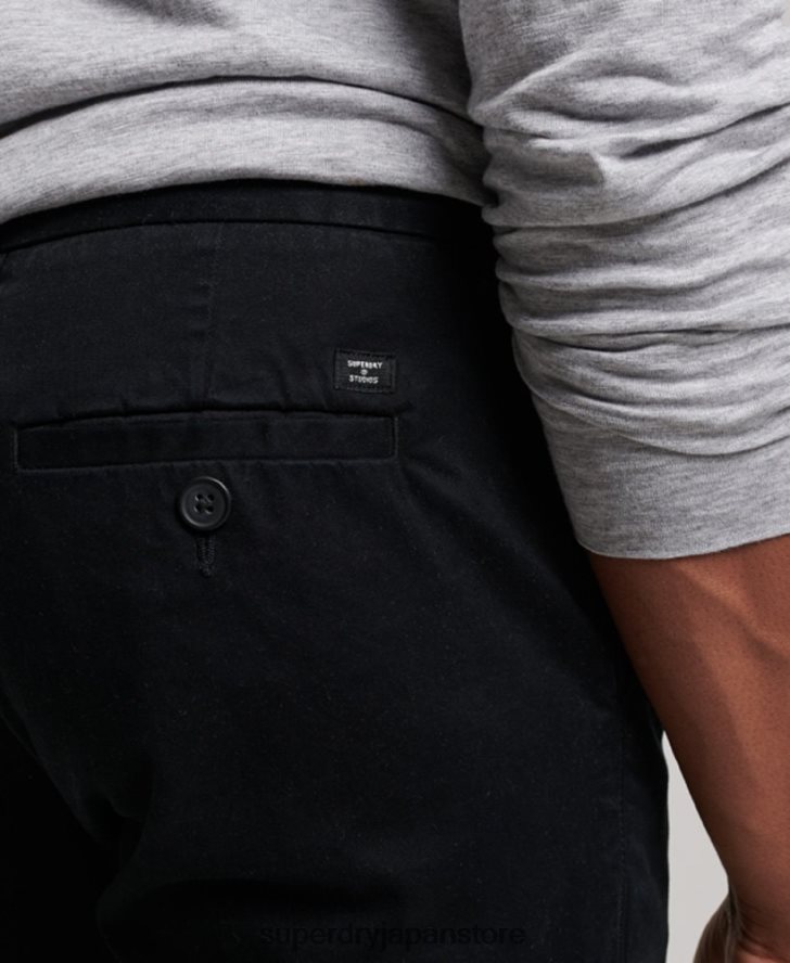 コアチノショーツ 男性 Superdry 衣類 黒 2J62PZ255