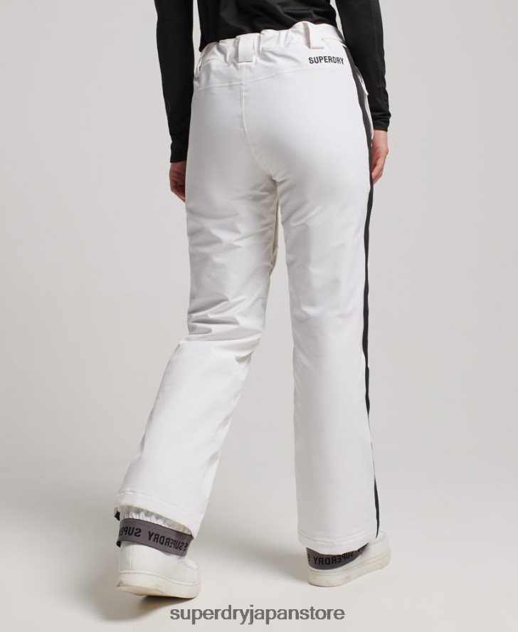 コアスノーパンツ 女性 Superdry 衣類 白 2J62PZ2592