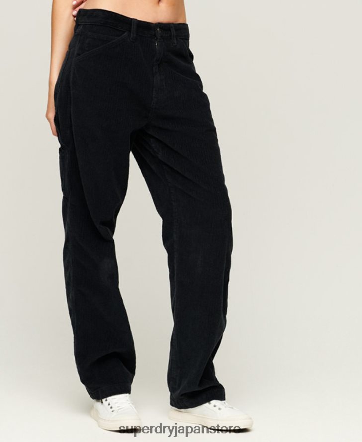 コードカーペンターパンツ 女性 Superdry 衣類 海軍 2J62PZ2594