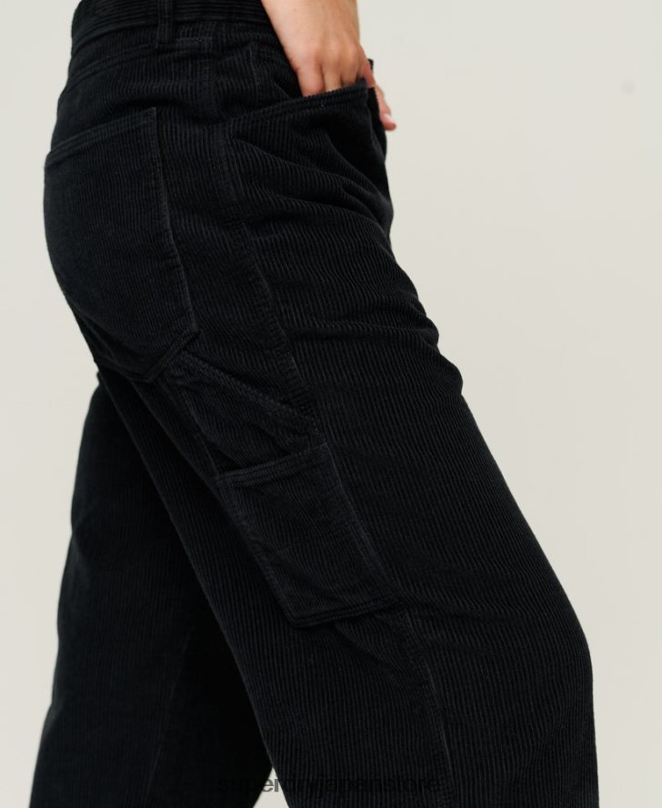 コードカーペンターパンツ 女性 Superdry 衣類 海軍 2J62PZ2594