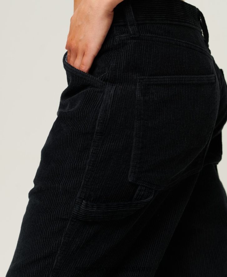 コードカーペンターパンツ 女性 Superdry 衣類 海軍 2J62PZ2594