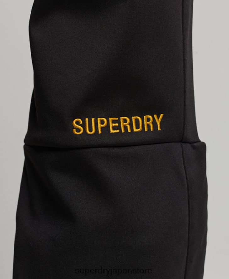 スキーソフトシェルスリムパンツ 女性 Superdry 衣類 黒 2J62PZ2601