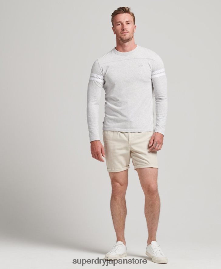ヴィンテージオーバーダイショートパンツ 男性 Superdry 衣類 クリーム 2J62PZ264