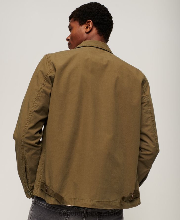 ヴィンテージデッキジャケット 男性 Superdry 衣類 カーキ 2J62PZ26