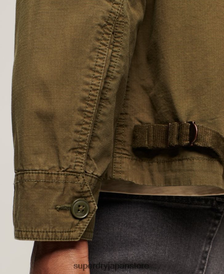 ヴィンテージデッキジャケット 男性 Superdry 衣類 カーキ 2J62PZ26