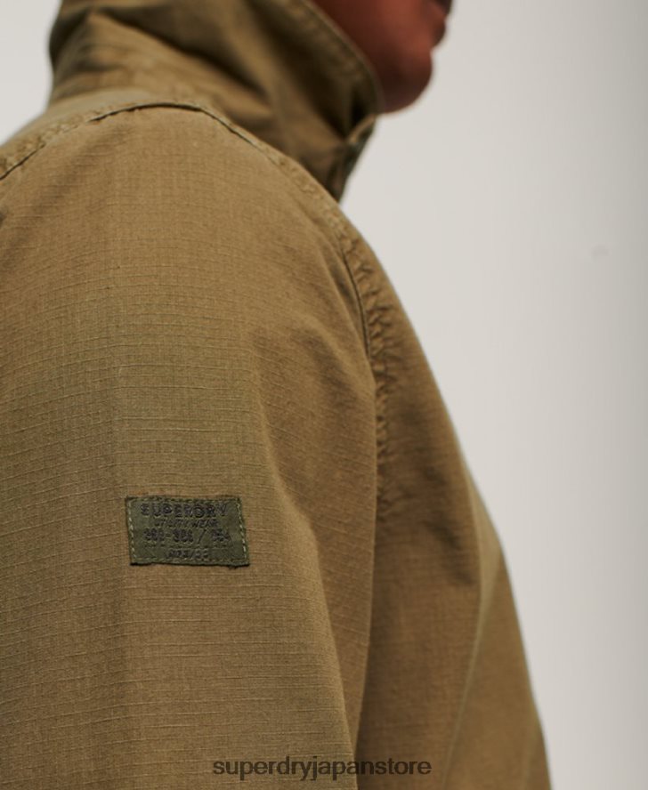 ヴィンテージデッキジャケット 男性 Superdry 衣類 カーキ 2J62PZ26
