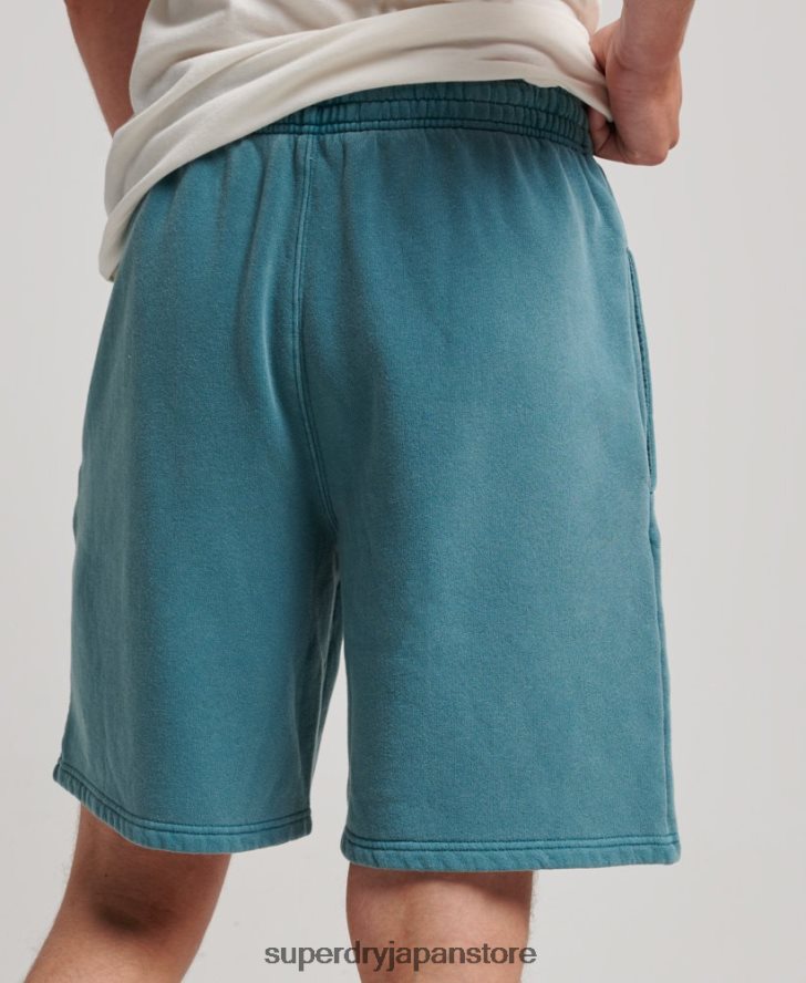 ヴィンテージマークショートパンツ 男性 Superdry 衣類 ターコイズ 2J62PZ281