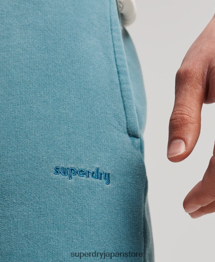 ヴィンテージマークショートパンツ 男性 Superdry 衣類 ターコイズ 2J62PZ281