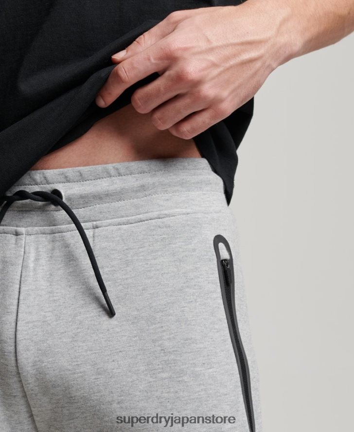 ジムテックショーツ 男性 Superdry 衣類 グレー 2J62PZ283