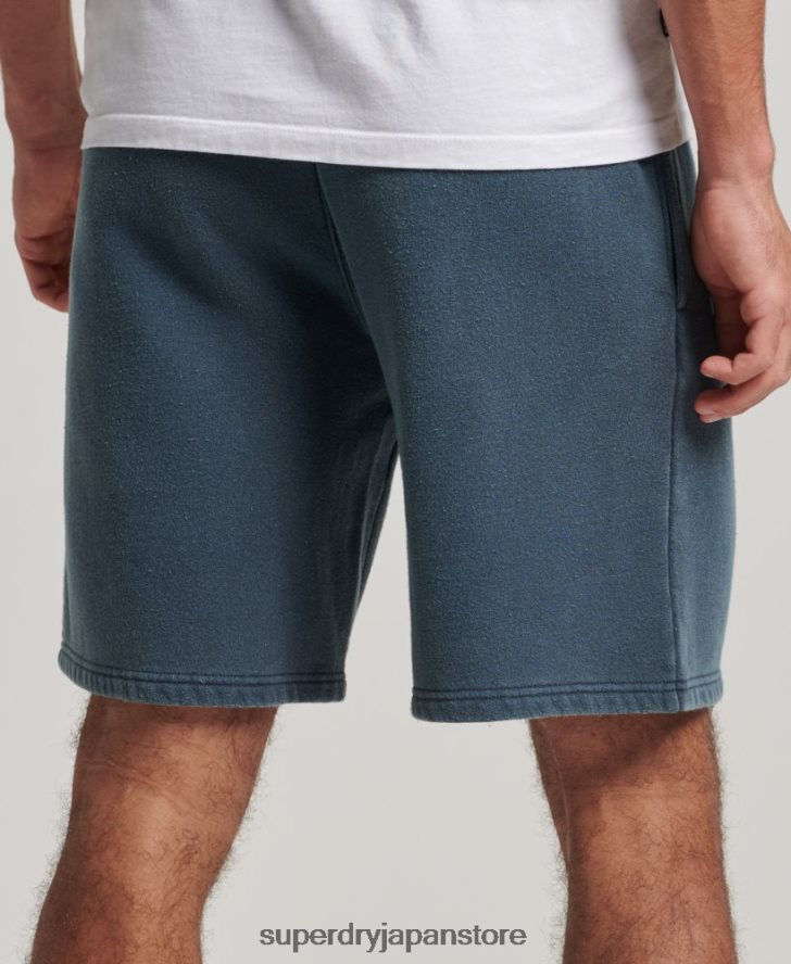 ヴィンテージマークショートパンツ 男性 Superdry 衣類 海軍 2J62PZ286