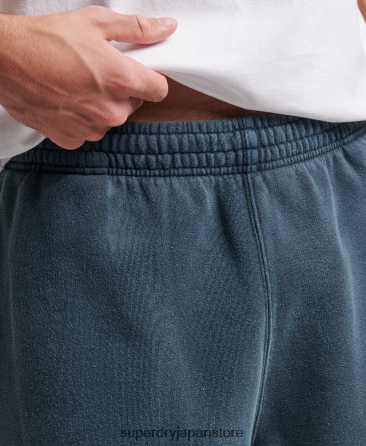 ヴィンテージマークショートパンツ 男性 Superdry 衣類 海軍 2J62PZ286