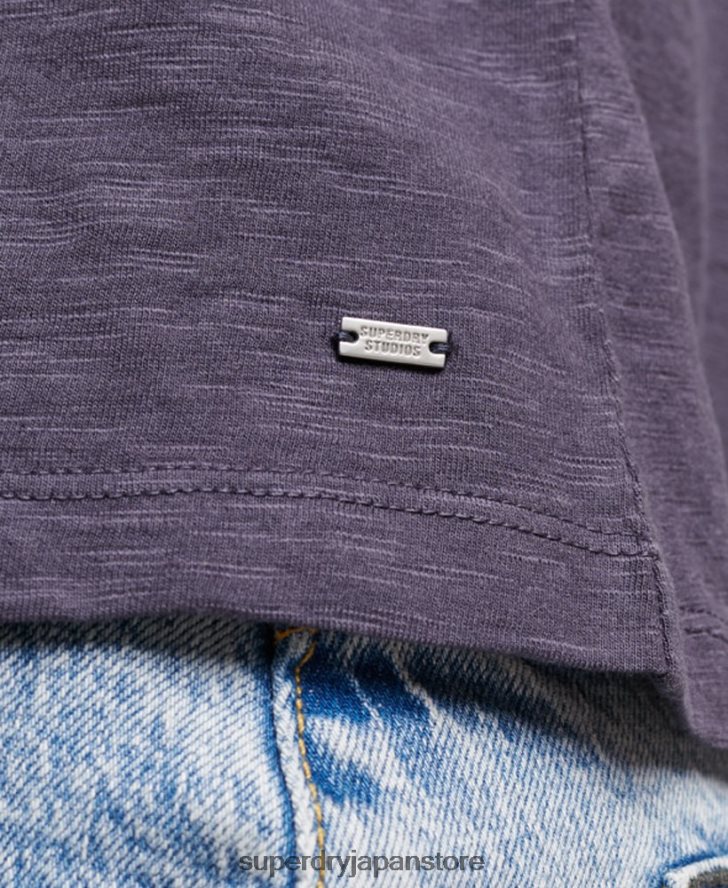 スタジオジャージタンクトップ 女性 Superdry 衣類 紫 2J62PZ2891
