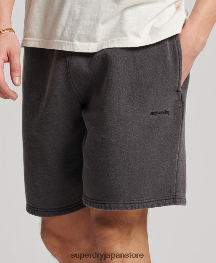 ヴィンテージマークショートパンツ 男性 Superdry 衣類 濃い灰色 2J62PZ293