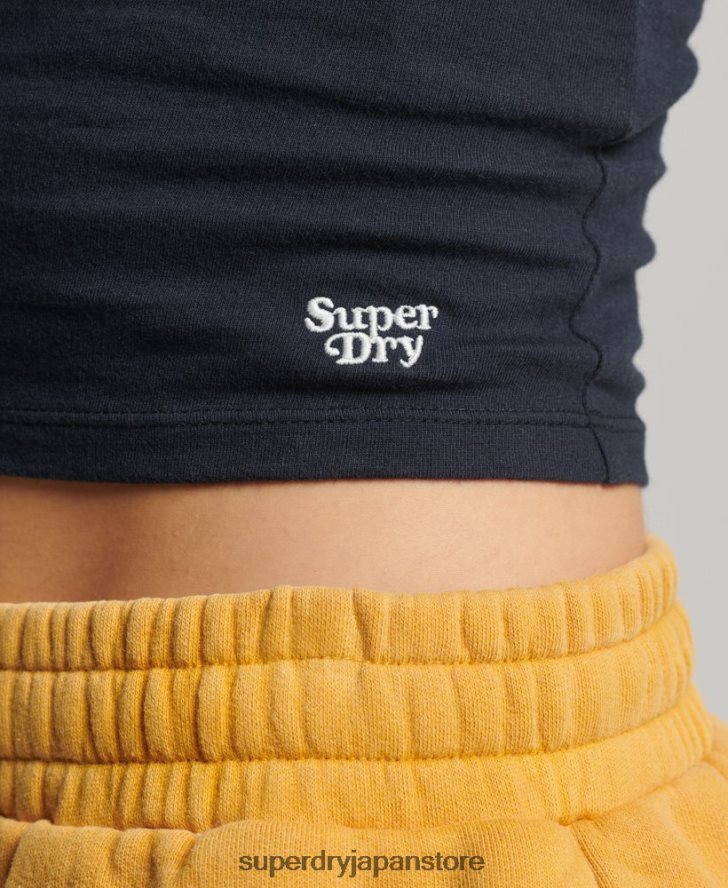 ヴィンテージストライプサーフタンクトップ 女性 Superdry 衣類 オレンジ 2J62PZ2941