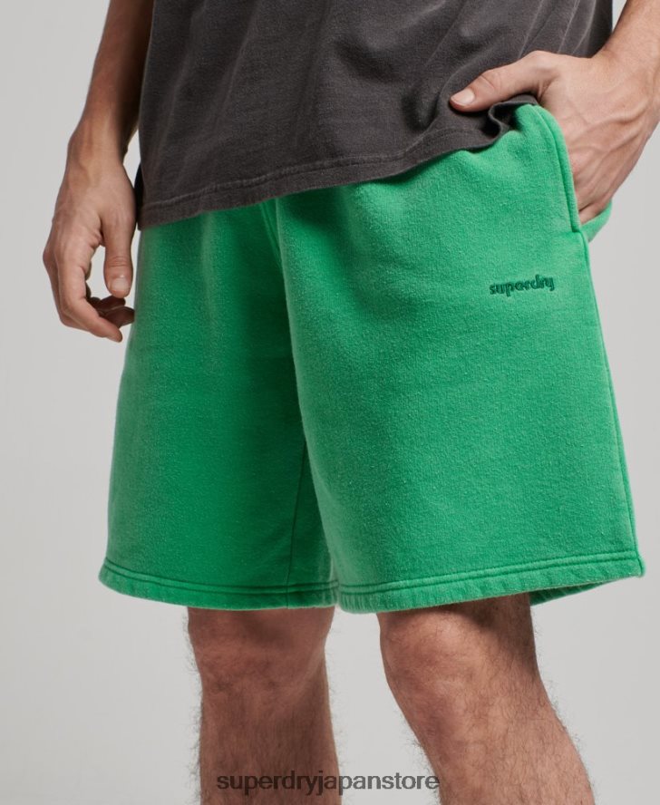 ヴィンテージマークショートパンツ 男性 Superdry 衣類 緑 2J62PZ295