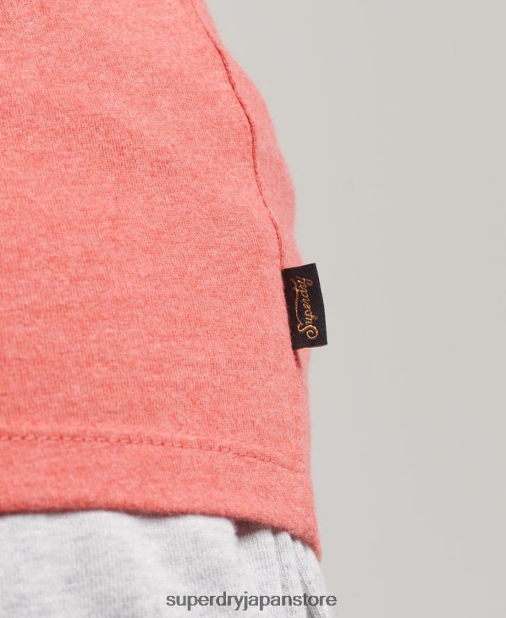 ヴィンテージロゴベスト 女性 Superdry 衣類 コーラル 2J62PZ2951