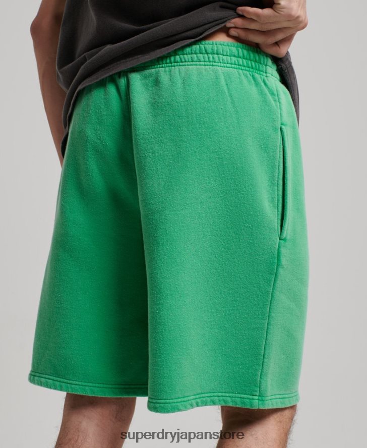 ヴィンテージマークショートパンツ 男性 Superdry 衣類 緑 2J62PZ295