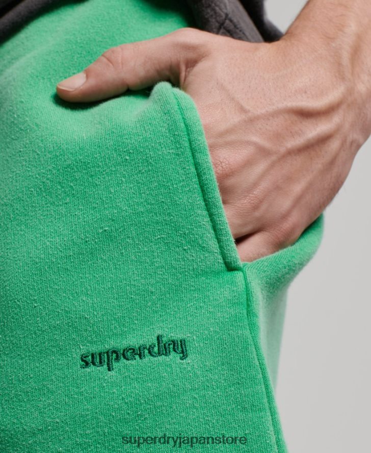 ヴィンテージマークショートパンツ 男性 Superdry 衣類 緑 2J62PZ295