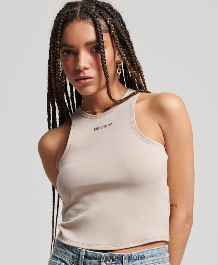 コードテックレーサーベスト 女性 Superdry 衣類 ライトグレー 2J62PZ2960