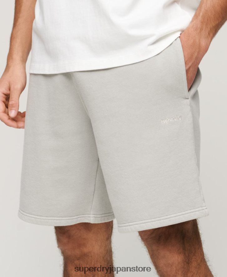 ヴィンテージマークショートパンツ 男性 Superdry 衣類 ライトグレー 2J62PZ297