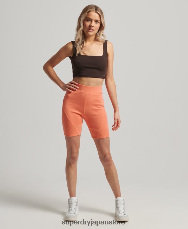 ハイテクブラトップ 女性 Superdry 衣類 茶色 2J62PZ2997
