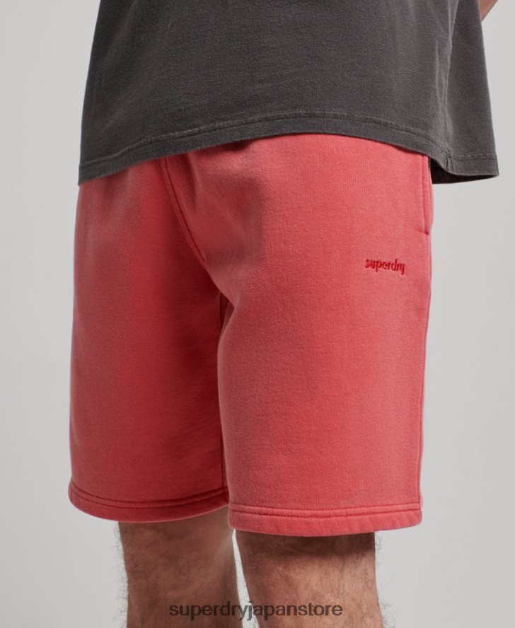 ヴィンテージマークショートパンツ 男性 Superdry 衣類 赤 2J62PZ302