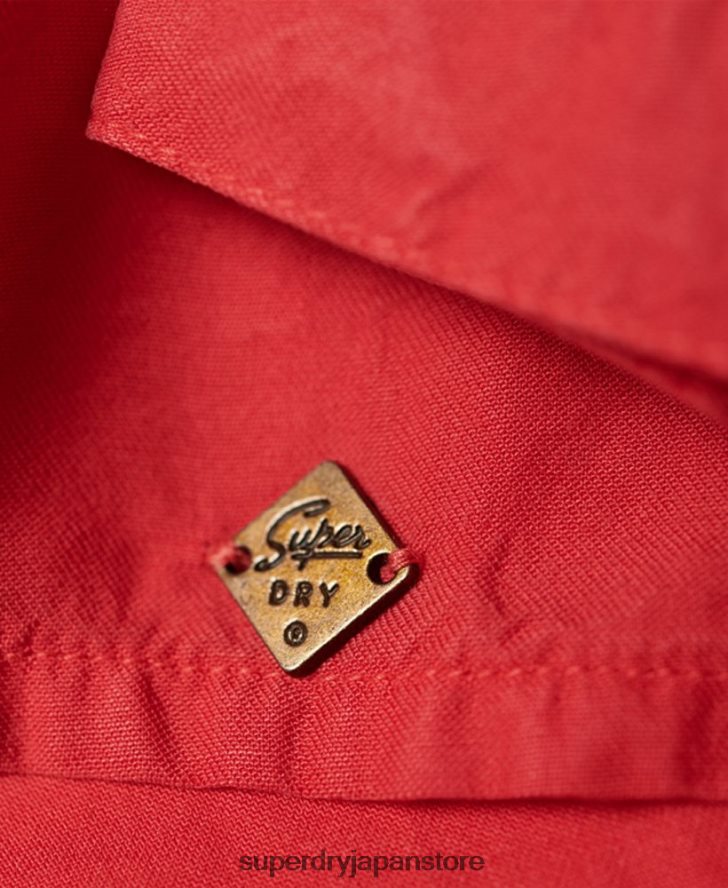 ヘレナトップ 女性 Superdry 衣類 赤 2J62PZ3075
