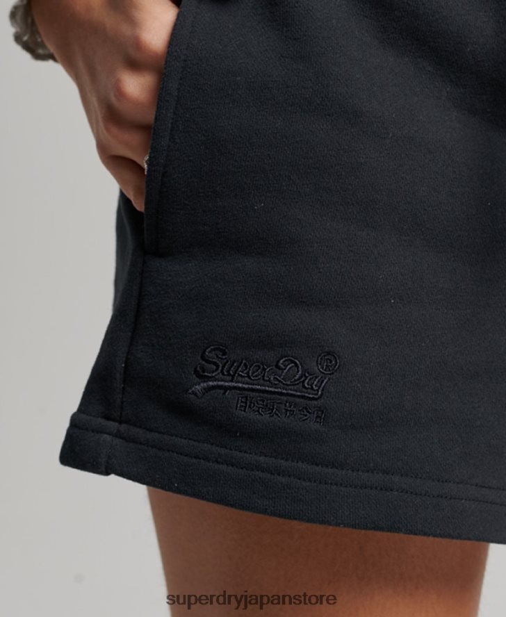 ヴィンテージロゴ刺繍ジャージーショーツ 女性 Superdry 衣類 海軍 2J62PZ3100