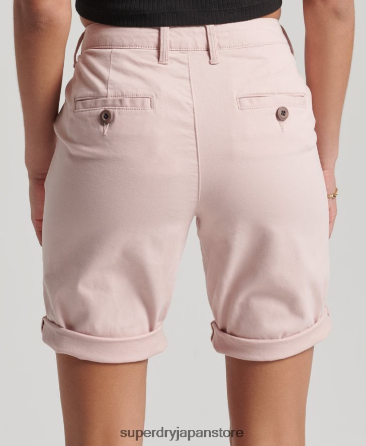 シティチノショーツ 女性 Superdry 衣類 ピンク 2J62PZ3152