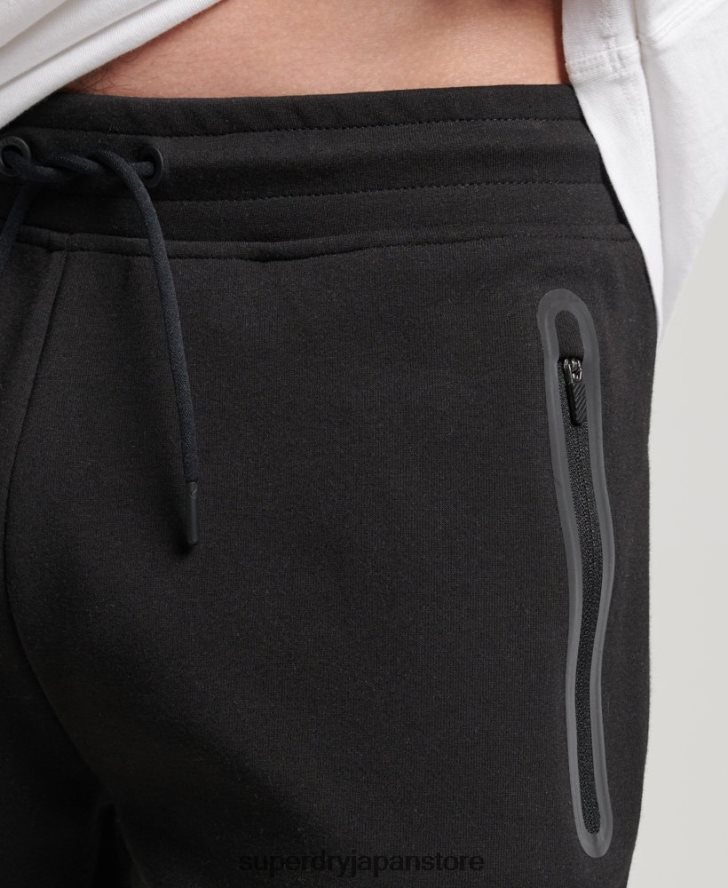ジムテックショーツ 男性 Superdry 衣類 黒 2J62PZ315