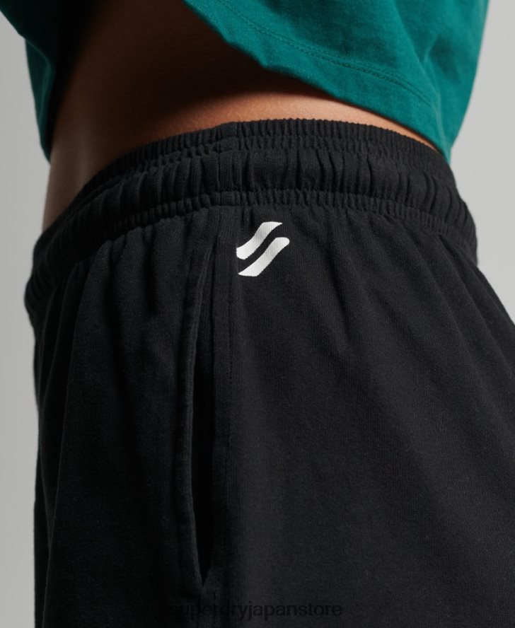 コードコアスポーツボーイズショーツ 女性 Superdry 衣類 黒 2J62PZ3162