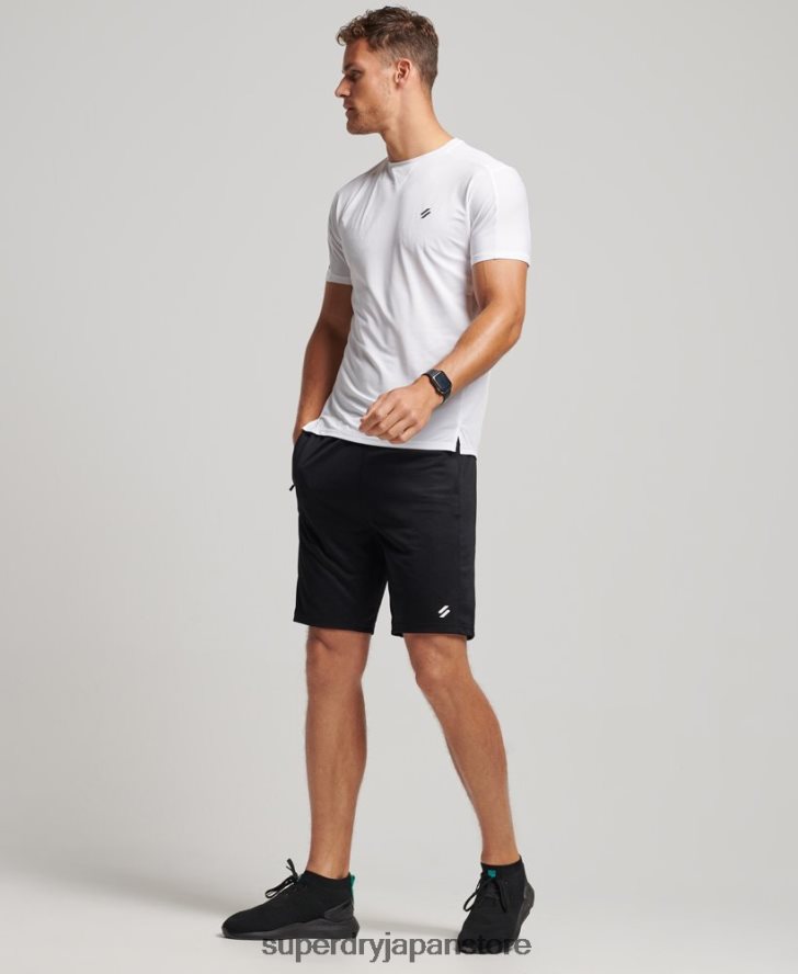 コアリラックスショーツ 男性 Superdry 衣類 黒 2J62PZ316