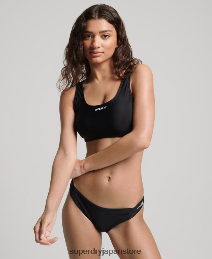必須のビキニブリーフ 女性 Superdry 衣類 黒 2J62PZ3238