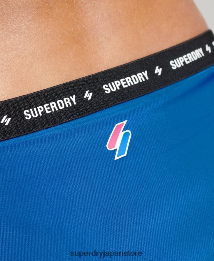 マイクロエラスティックリサイクルビキニブリーフ 女性 Superdry 衣類 青 2J62PZ3248
