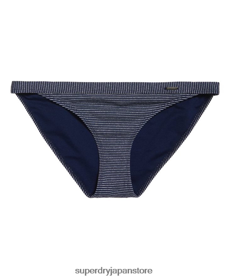 ケイシー固定ビキニボトム 女性 Superdry 衣類 海軍 2J62PZ3260