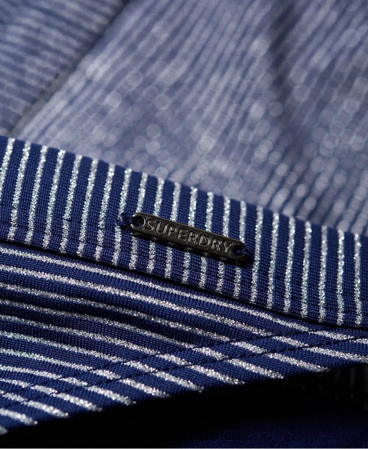 ケイシー固定ビキニボトム 女性 Superdry 衣類 海軍 2J62PZ3260