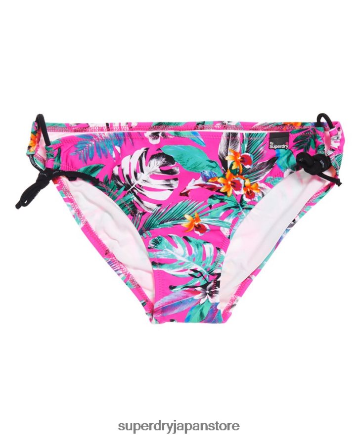 エレクトロピックタイビキニボトムス 女性 Superdry 衣類 ピンク 2J62PZ3261