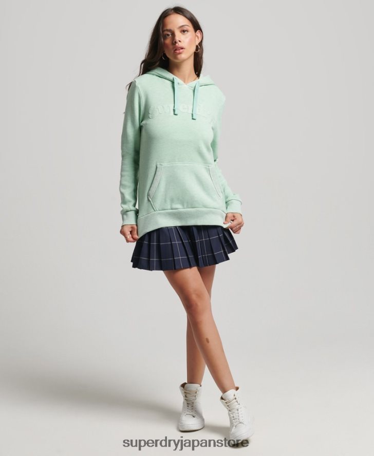 クーパークラシックパーカー 女性 Superdry 衣類 緑 2J62PZ3273