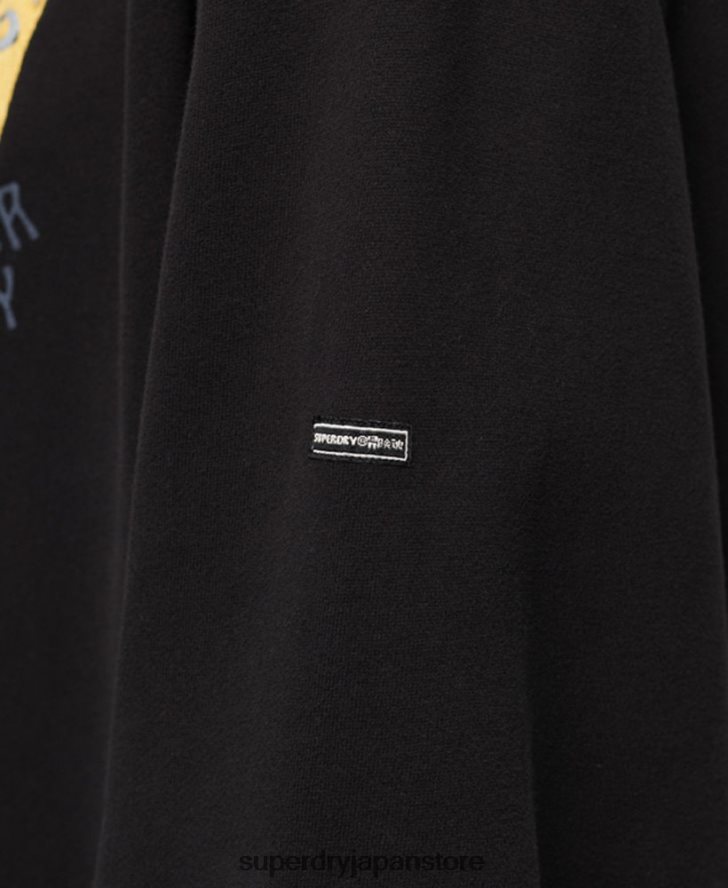 遊牧民のパーカー 女性 Superdry 衣類 黒 2J62PZ3290