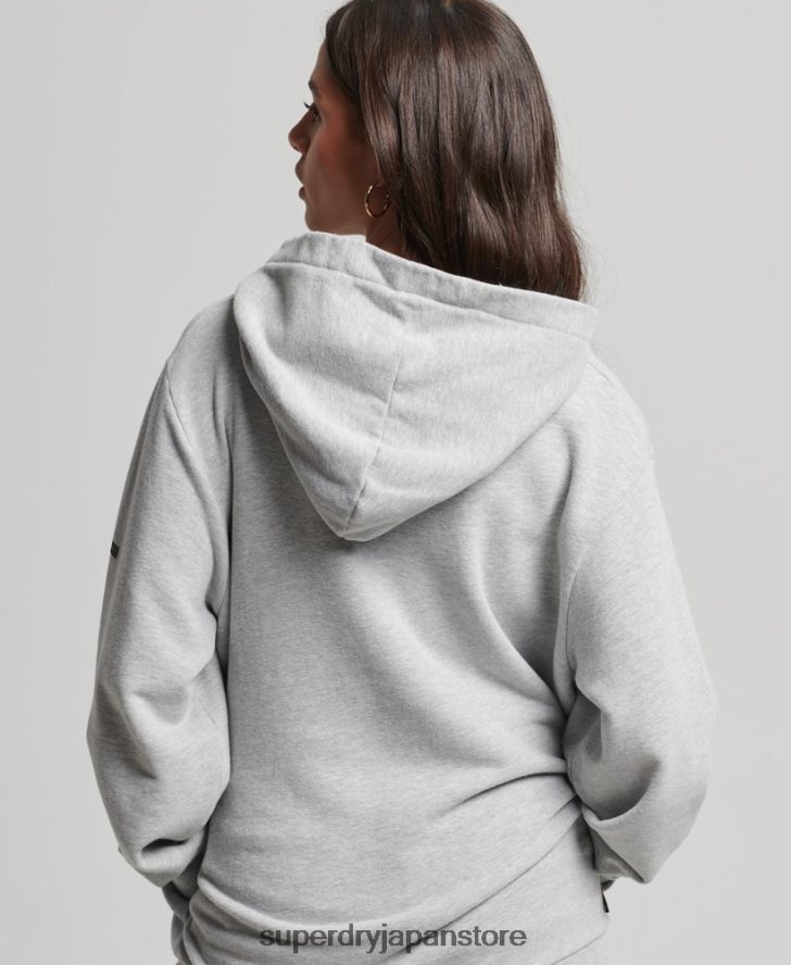遊牧民のパーカー 女性 Superdry 衣類 グレー 2J62PZ3307