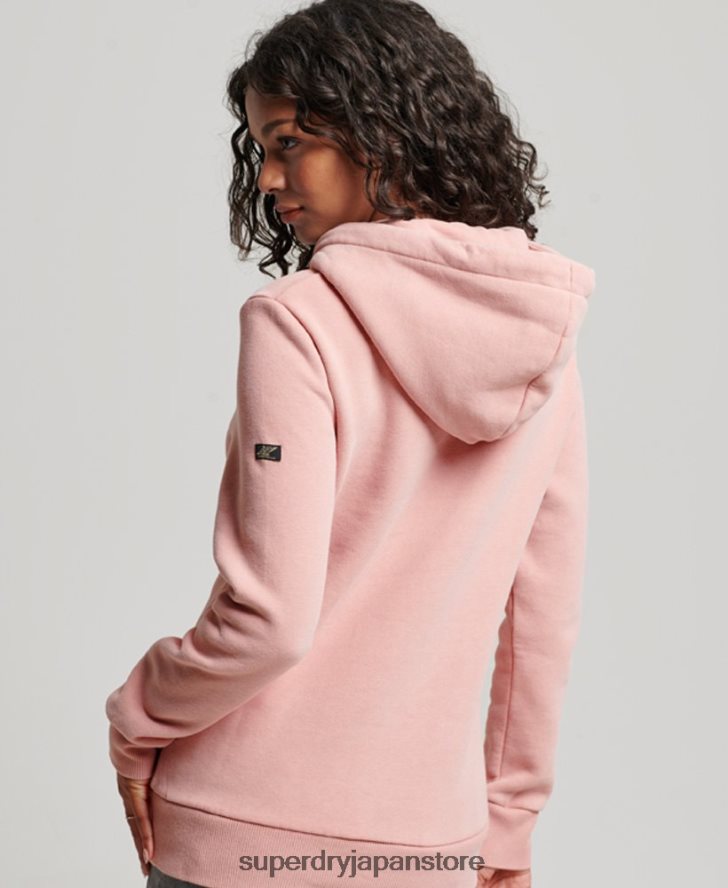 装飾パーカー 女性 Superdry 衣類 ピンク 2J62PZ3314