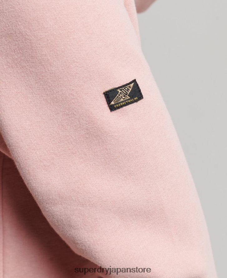 装飾パーカー 女性 Superdry 衣類 ピンク 2J62PZ3314