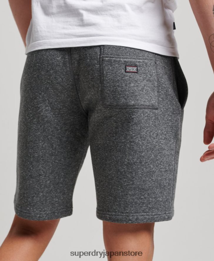 ヴィンテージジムアスレチックショーツ 男性 Superdry 衣類 濃い灰色 2J62PZ332