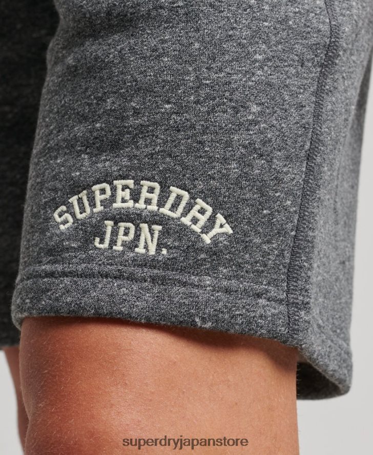 ヴィンテージジムアスレチックショーツ 男性 Superdry 衣類 濃い灰色 2J62PZ332