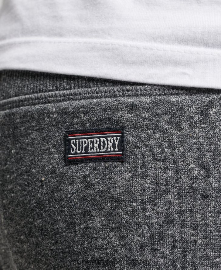 ヴィンテージジムアスレチックショーツ 男性 Superdry 衣類 濃い灰色 2J62PZ332